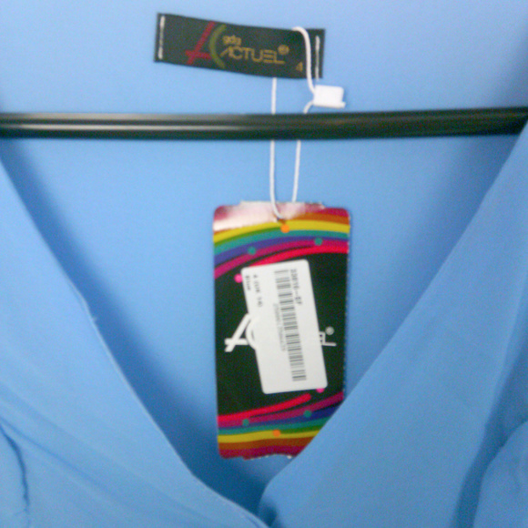 🍩 Sheer Chiffon Ruffle Tea Dress M - Picture 4 of 6